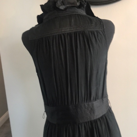 WHBM Black/Pink Sash Cocktail Dress - Picture 4 of 4